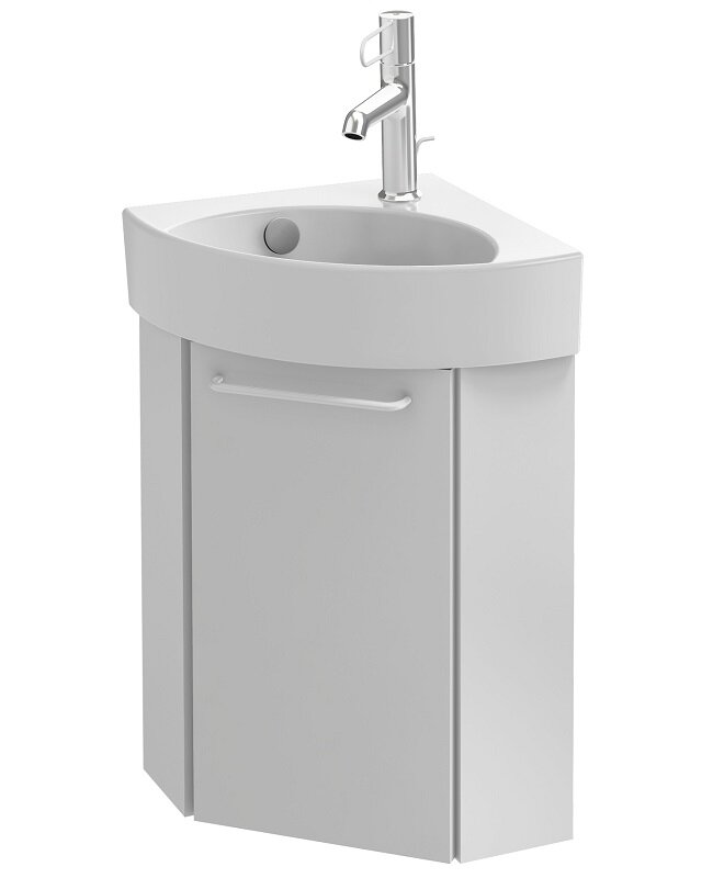 Изображение товара Тумба под раковину Jacob Delafon Odeon Rive Gauche 45 см, цвет белый глянцевый, ручки на выбор, EB2584D-RX-G1C/EB2584G-RX-G1C