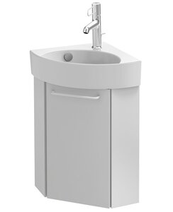 Изображение товара Тумба под раковину Jacob Delafon Odeon Rive Gauche 45 см, цвет белый глянцевый, ручки на выбор, EB2584D-RX-G1C/EB2584G-RX-G1C