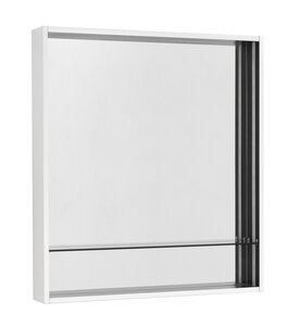 Изображение товара Зеркальный шкаф Акватон Ривьера 60 см с подсветкой, белый матовый, 1A238902RVX20
