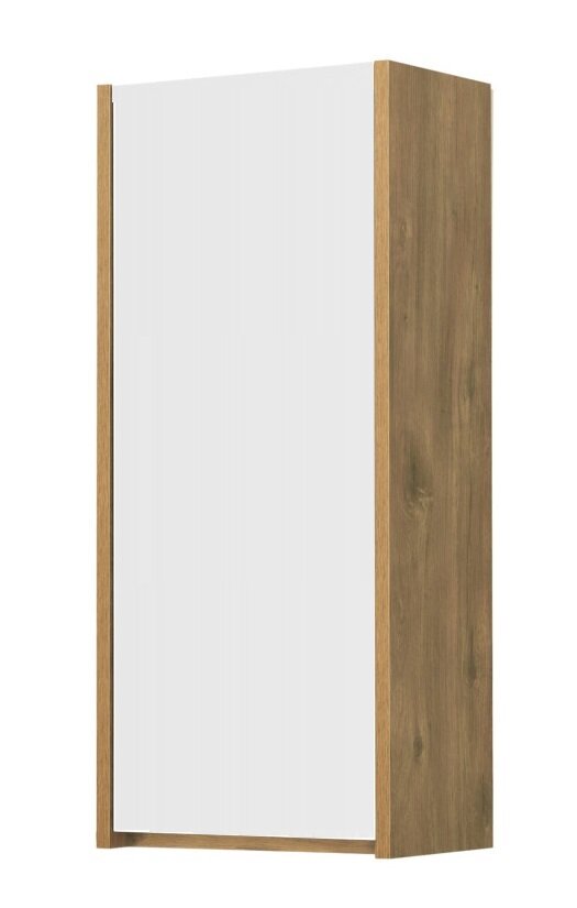 Изображение товара Полуколонна Акватон Сканди 35 см, белый глянцевый, дуб рустикальный