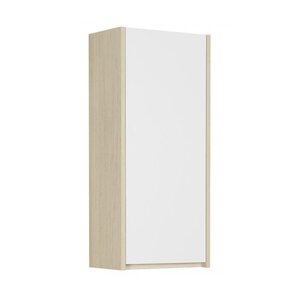 Изображение товара Полуколонна Aquaton Сканди 35 см, белый глянцевый, дуб верона, 1A255003SDB20