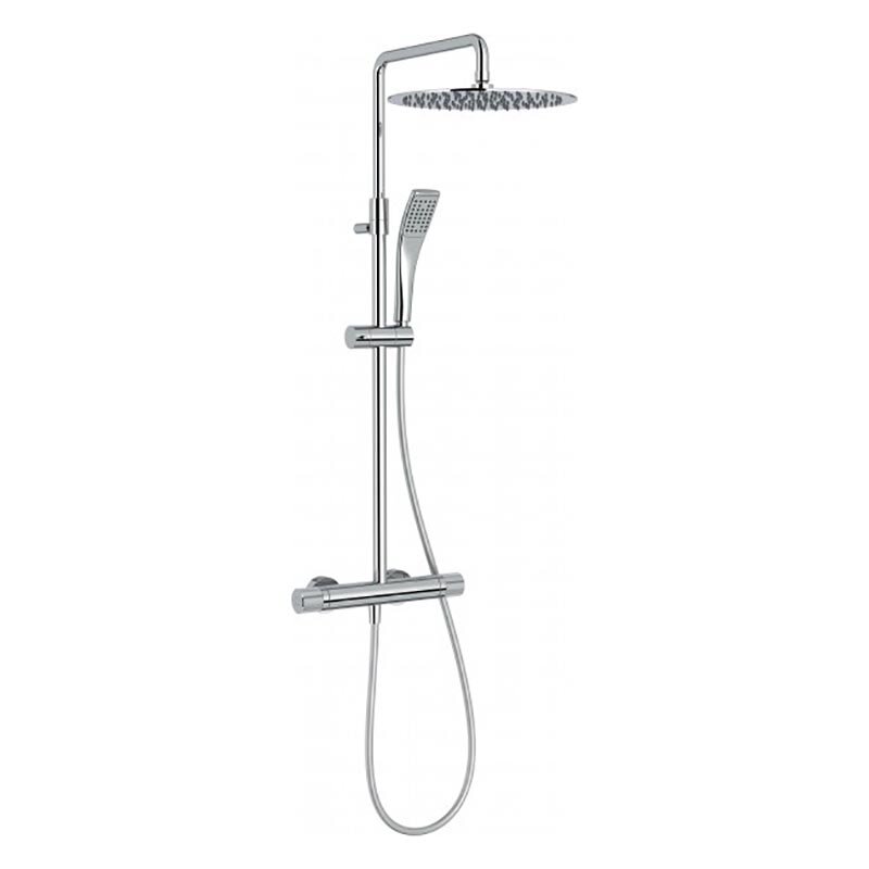 Изображение товара Душевая система Jacob Delafon Rivoli E26587-CP, с термостатом, хром