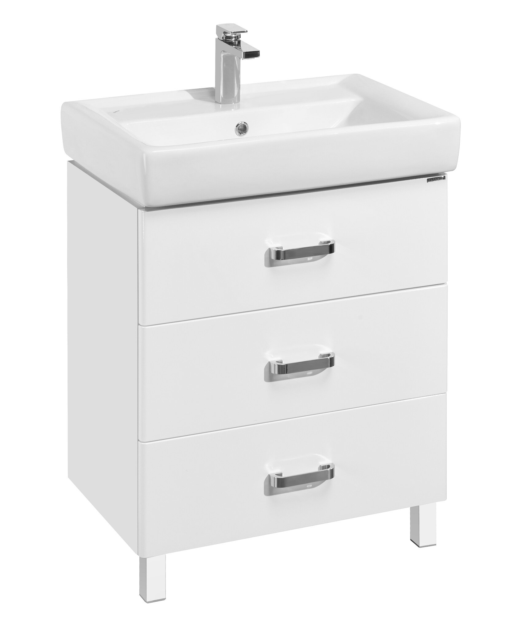 Изображение товара Напольная тумба под раковину Акватон Америна 70 М белая