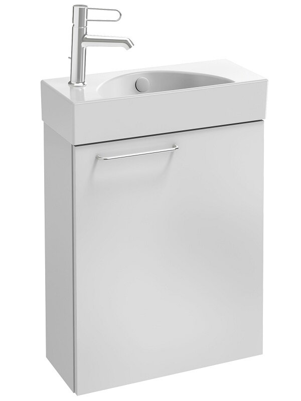 Изображение товара Тумба под раковину Jacob Delafon Odeon Rive Gauche EB2581G-R5-N18, 48,5 см, ручки хром, петли слева, белая Изображение товара Тумба под раковину Jacob Delafon Odeon Rive Gauche EB2581G-R5-N18, 48,5 см, ручки хром, петли слева, белая