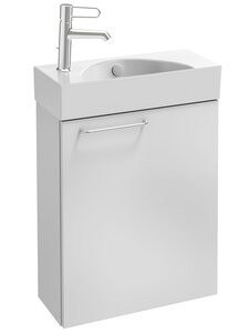 Изображение товара Тумба под раковину Jacob Delafon Odeon Rive Gauche 48,5 см, цвет белый матовый, ручки на выбор, EB2581D-RX-M49/EB2581G-RX-M49
