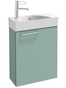 Изображение товара Тумба под раковину Jacob Delafon Odeon Rive Gauche 48,5 см, цвет оливковый сатин, ручки на выбор, EB2581D-RX-S54/EB2581G-RX-S54