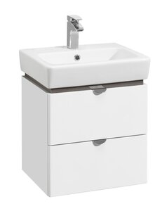 Изображение товара Тумба под раковину Aquaton Скай PRO 60 см подвесная, белый глянцевый, 1A238201SY010