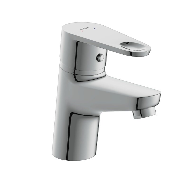 Изображение товара Смеситель Cersanit Cari 63025 для раковины хром однорычажный фиксированный излив