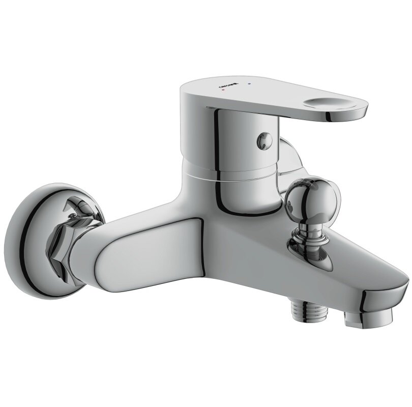 Изображение товара Смеситель Cersanit Cari 63026 для ванны и душа, хром, однорычажный