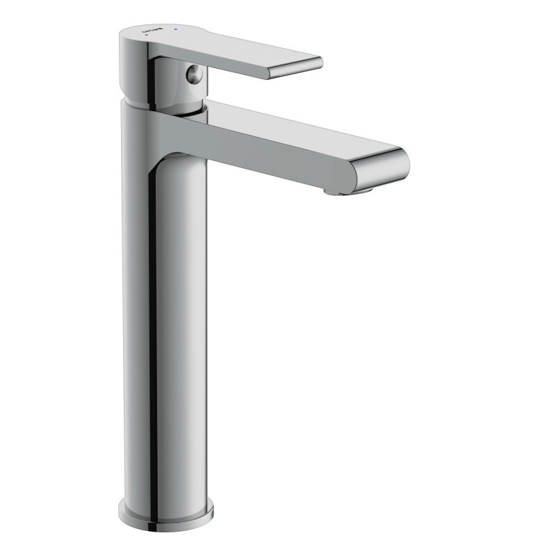 Изображение товара Смеситель Cersanit Brasko 63024 для раковины, с донным клапаном клик-клак хром