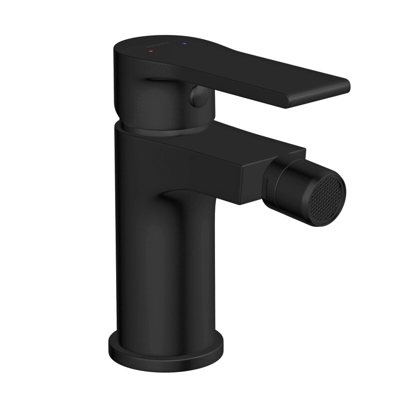 Изображение товара Смеситель Cersanit Brasko 63110 Black для биде однорычажный с фиксированным изливом