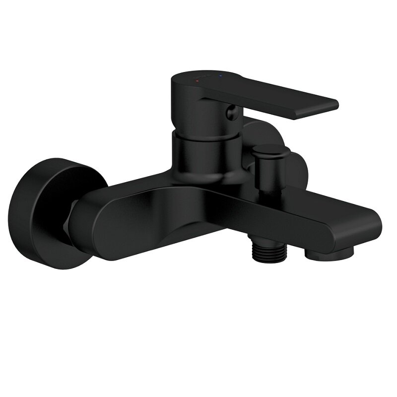 Изображение товара Смеситель Cersanit Brasko 63108 Black для ванны и душа