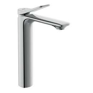 Изображение товара Смеситель Cersanit Odra 63054 для раковины, с донным клапаном клик-клак, хром