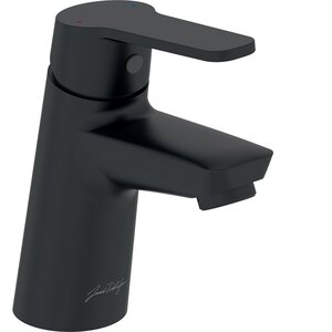 Изображение товара Смеситель Jacob Delafon Aime E29869-BL для раковины, с донным клапаном, черный матовый