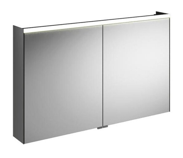 Изображение товара Зеркальный шкаф Burgbad Iveo 110 см с подсветкой белый для ванной Изображение товара Зеркальный шкаф Burgbad Iveo 110 см с подсветкой белый для ванной