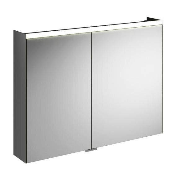 Изображение товара Зеркальный шкаф Burgbad Iveo SPHY090R 90 см с подсветкой, белый Изображение товара Зеркальный шкаф Burgbad Iveo SPHY090R 90 см с подсветкой, белый