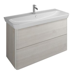 Изображение товара Тумба c раковиной Burgbad Iveo 120 см, подвесная, дуб меринос, SFEN120F2835G0161C0001*1