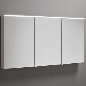 Изображение товара Зеркальный шкаф Burgbad Eqio 120 см с подсветкой, серый, левый/правый