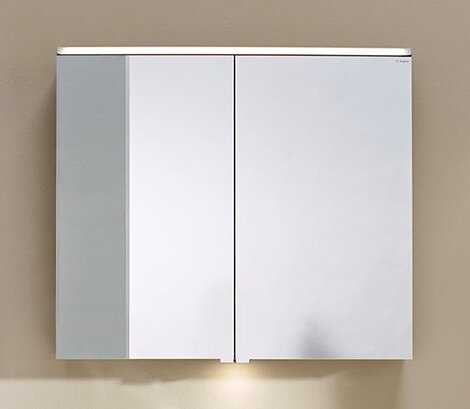 Изображение товара Зеркальный шкаф Burgbad Eqio 90 см с подсветкой в сером цвете