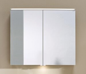 Изображение товара Зеркальный шкаф Burgbad Eqio 90 см с подсветкой, серый, SPGT090F2010