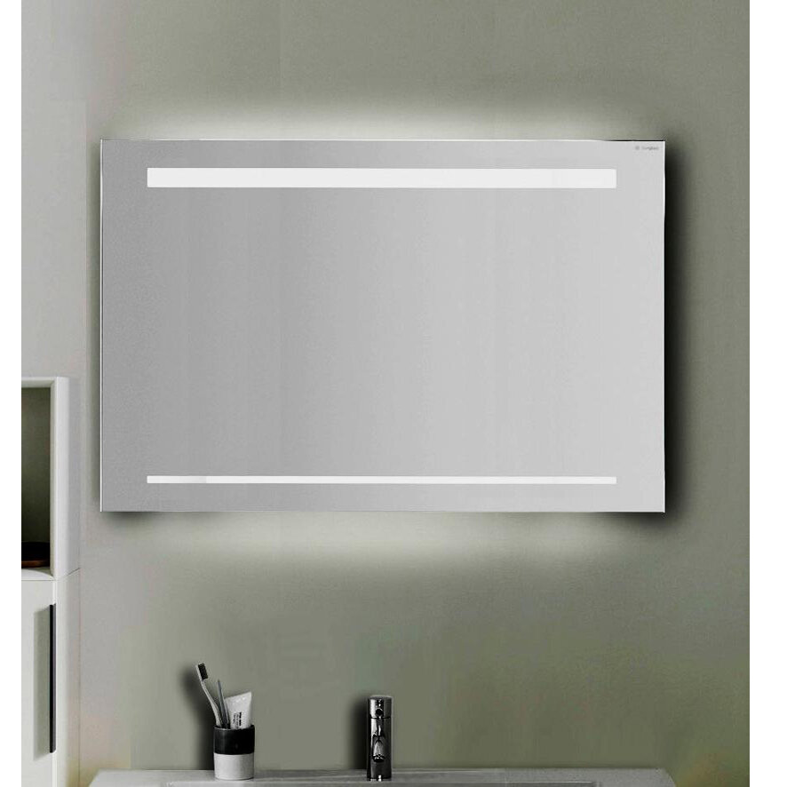 Изображение товара Зеркало Burgbad 90 см с подсветкой, белый, SIHH090