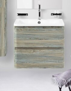 Изображение товара Тумба под раковину Belbagno Albano 60 cм подвесная, Pino Scania, ALBANO-600-2C-SO-PS