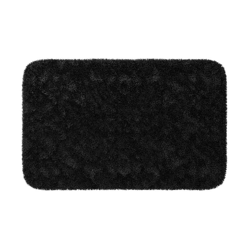 Изображение товара Коврик WasserKraft Kammel BM-8316 напольный для ванной 90x57 см черный