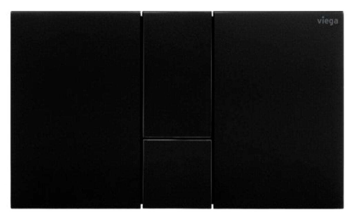 Изображение товара Клавиша смыва Viega Prevista Visign for Style 24 мод. 8614.1, черный RAL 9005, 773304