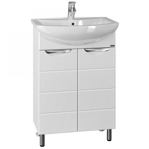 Изображение товара Тумба под раковину СаНта Родос 206022 60 N, напольная, цвет белый