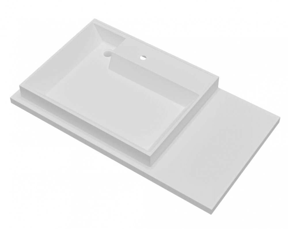 Изображение товара Раковина над стиральной машиной СаНта Юпитер 90 х 50 см, левый