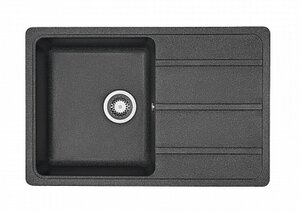 Изображение товара Кухонная мойка Акватон Аманда 1A712832AD210 графитовая