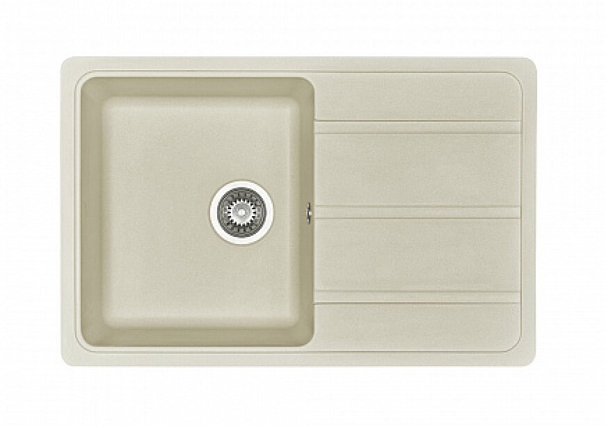 Изображение товара Кухонная мойка Акватон Аманда 1A712832AD240 прямоугольная жемчуг с крылом