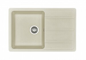 Изображение товара Кухонная мойка Акватон Аманда 1A712832AD240 прямоугольная жемчуг с крылом