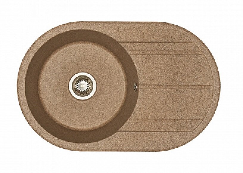 Изображение товара Кухонная мойка Акватон Амира 1A712932AI270 круглая терракот