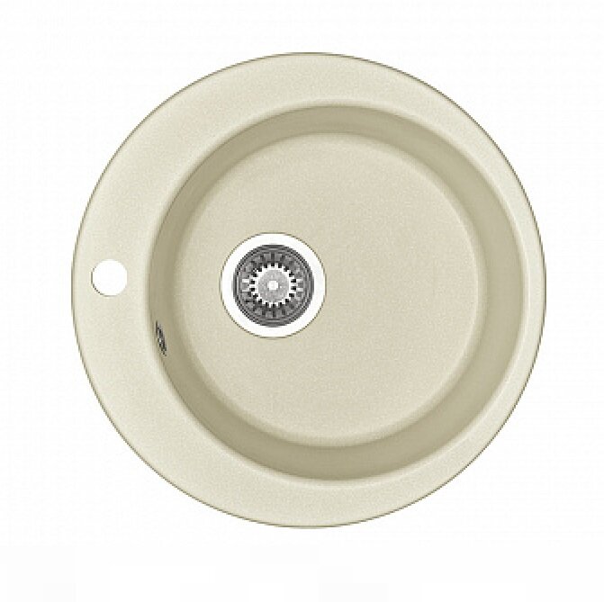 Изображение товара Кухонная мойка Aquaton Иверия круглая жемчуг 1A711032IV240