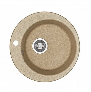Изображение товара Кухонная мойка Акватон Иверия 1A711032IV220 круглая песочный