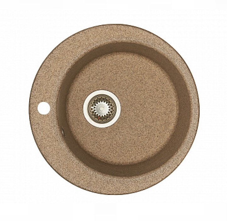 Изображение товара Кухонная мойка Aquaton Иверия 1A711032IV270 круглая, терракот