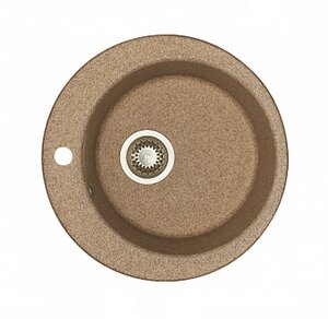 Изображение товара Кухонная мойка Акватон Иверия 1A711032IV270 из искусственного камня терракот