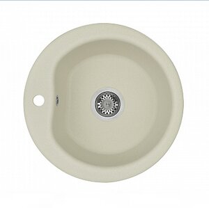 Изображение товара Кухонная мойка Акватон Мида 1A712732MD240 круглая, жемчуг