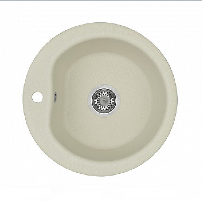 Изображение товара Кухонная мойка Aquaton Мида круглая жемчуг 1A712732MD240