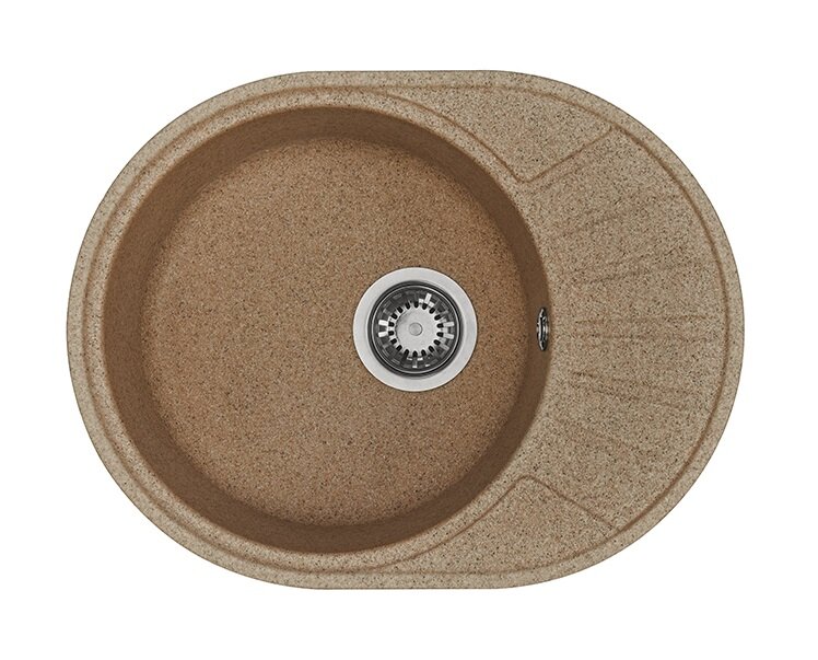 Изображение товара Кухонная мойка Акватон Чезана круглая с крылом терракот 1A711232CS270