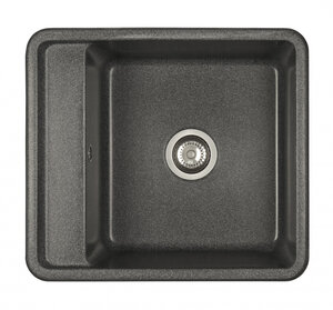 Изображение товара Кухонная мойка Акватон Беллис 57 прямоугольная искусственный камень черная