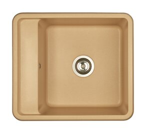 Изображение товара Кухонная мойка Акватон Беллис 57x51 см латте искусственный камень