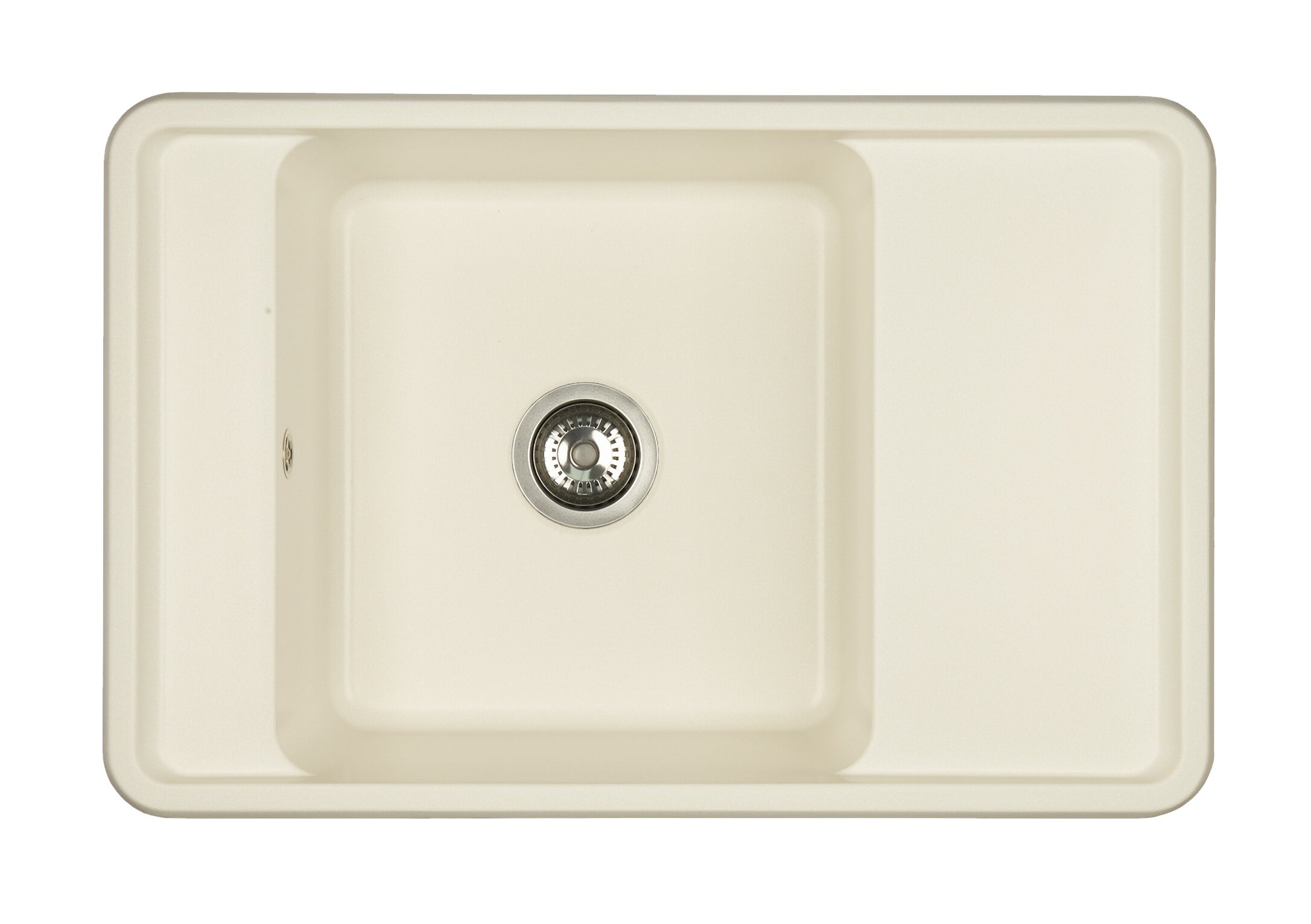 Изображение товара Кухонная мойка Aquaton Беллис 1A725032BS240 78 прямоугольная с крылом, жемчуг