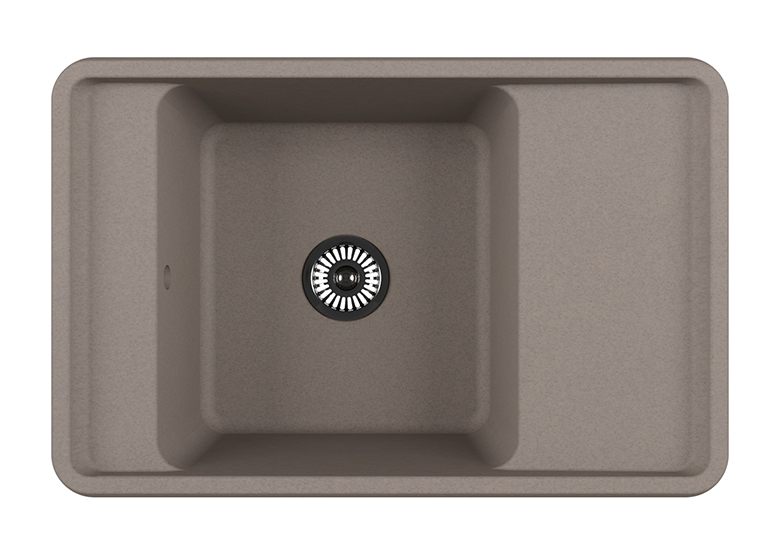 Изображение товара Кухонная мойка Акватон Беллис 78 см из искусственного камня с крылом