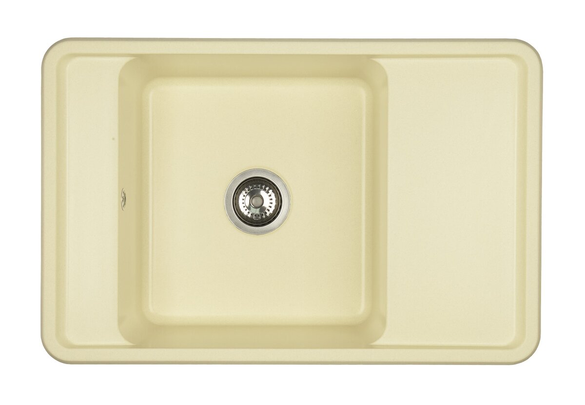 Изображение товара Кухонная мойка Акватон Беллис 78 см из искусственного камня шампань