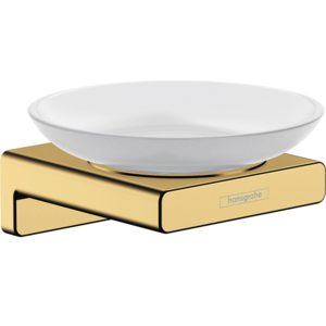 Изображение товара Мыльница Hansgrohe AddStoris 41746990, цвет держателя золото полированное