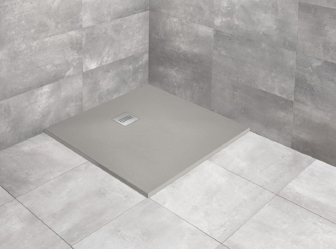 Изображение товара Поддон для душа Radaway Kyntos С HKC9090-74, 90 x 90 см, квадратный, цвет цемент