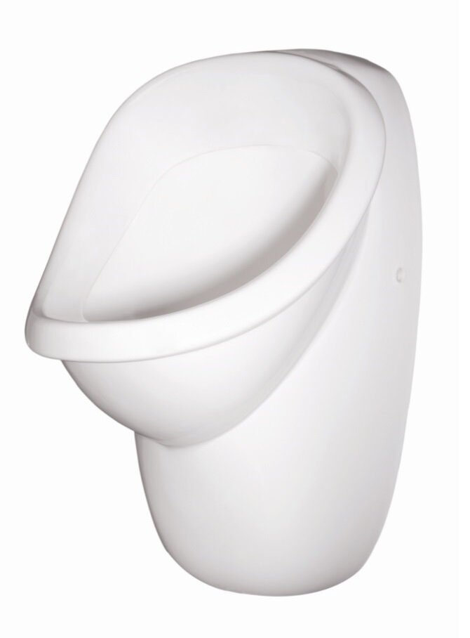 Изображение товара Писсуар beWash Eri из фарфора с гигиеническим покрытием и скрытым подводом воды