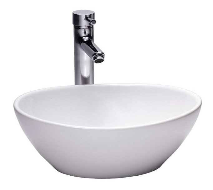 Изображение товара Раковина beWash Ontario 40 см овальная накладная для ванной комнаты или кухни